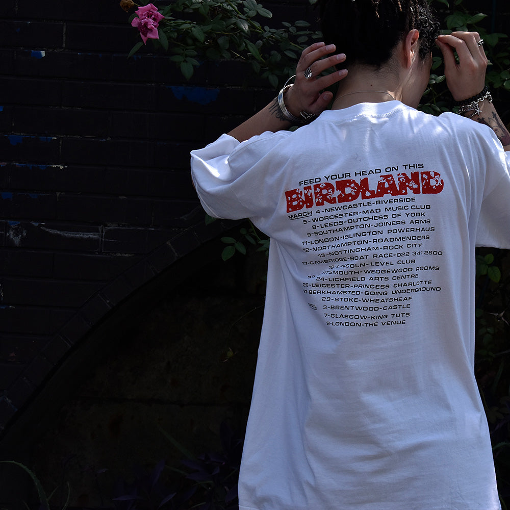 90's Birdland “ROCK 'N' ROLL NIGGERS” Tour Patti Smith Tシャツ Euro製 230919HY40