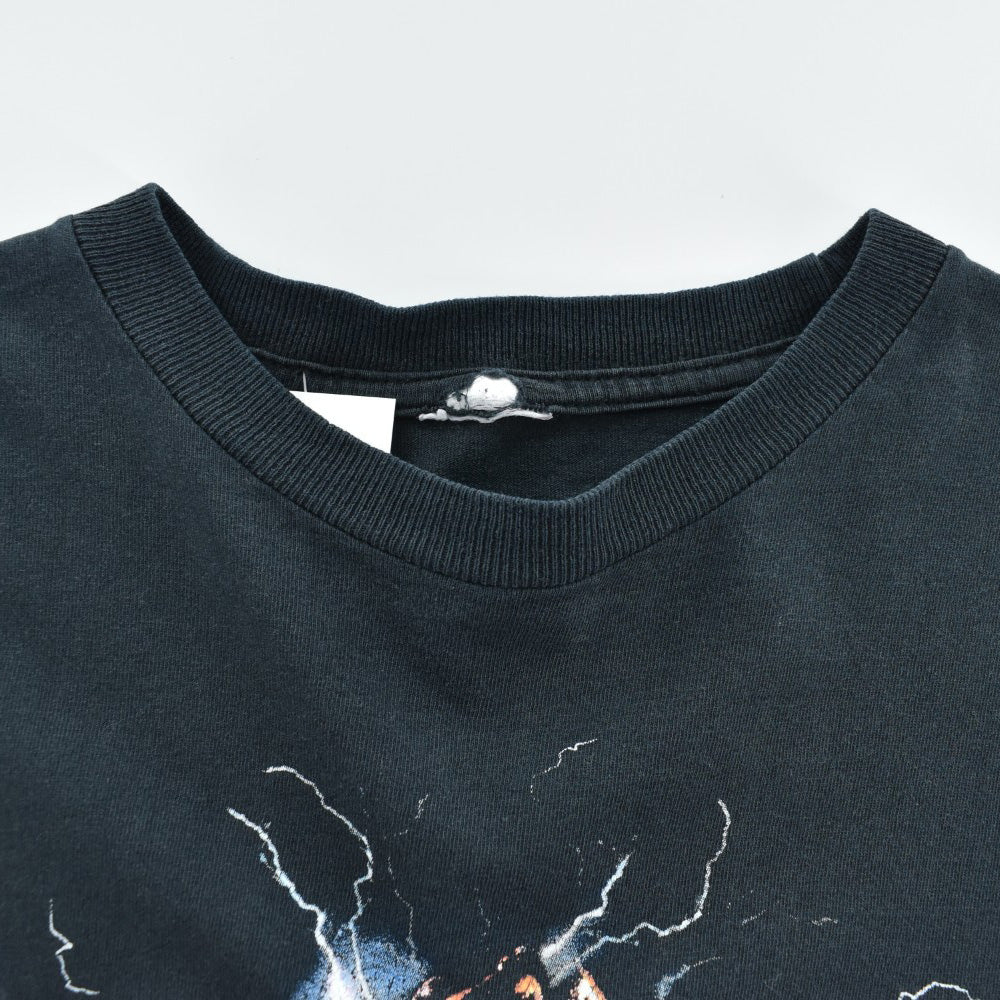 Y2K AC/DC "Fist & Lightning" ロックTシャツ 260424H