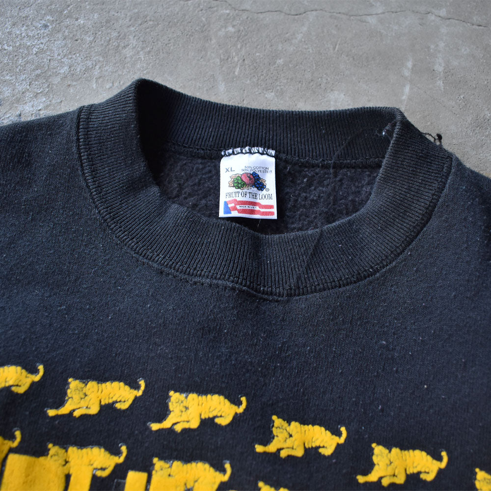 90’s FRUIT OF THE LOOM “GRAMBLING STATE TIGERS” スウェット USA製 231017H