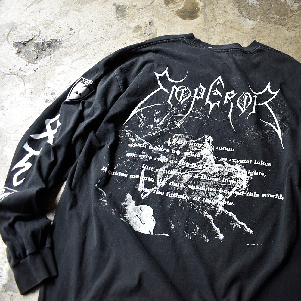 Y2K Emperor "Emperor" ロングスリーブTシャツ 240607H