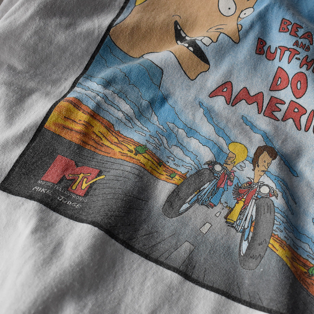 90's MTV Beavis and Butt-Head “Do America” movie Tシャツ 231016H