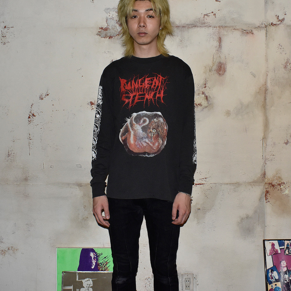 90's Pungent Stench “Pungent Stench” ロングスリーブTシャツ 250627HTJ3