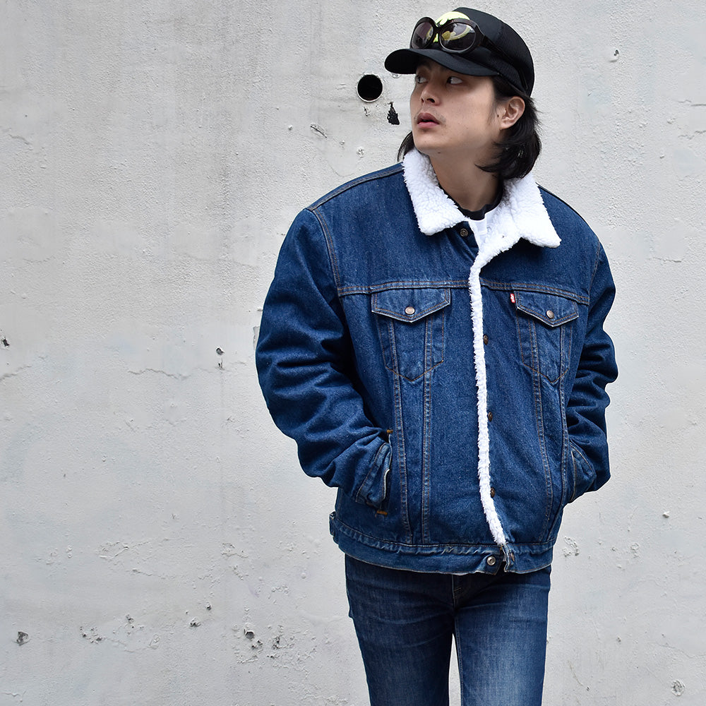 80's Levi's 71608-0216 デニムボアジャケット USA製 231211H