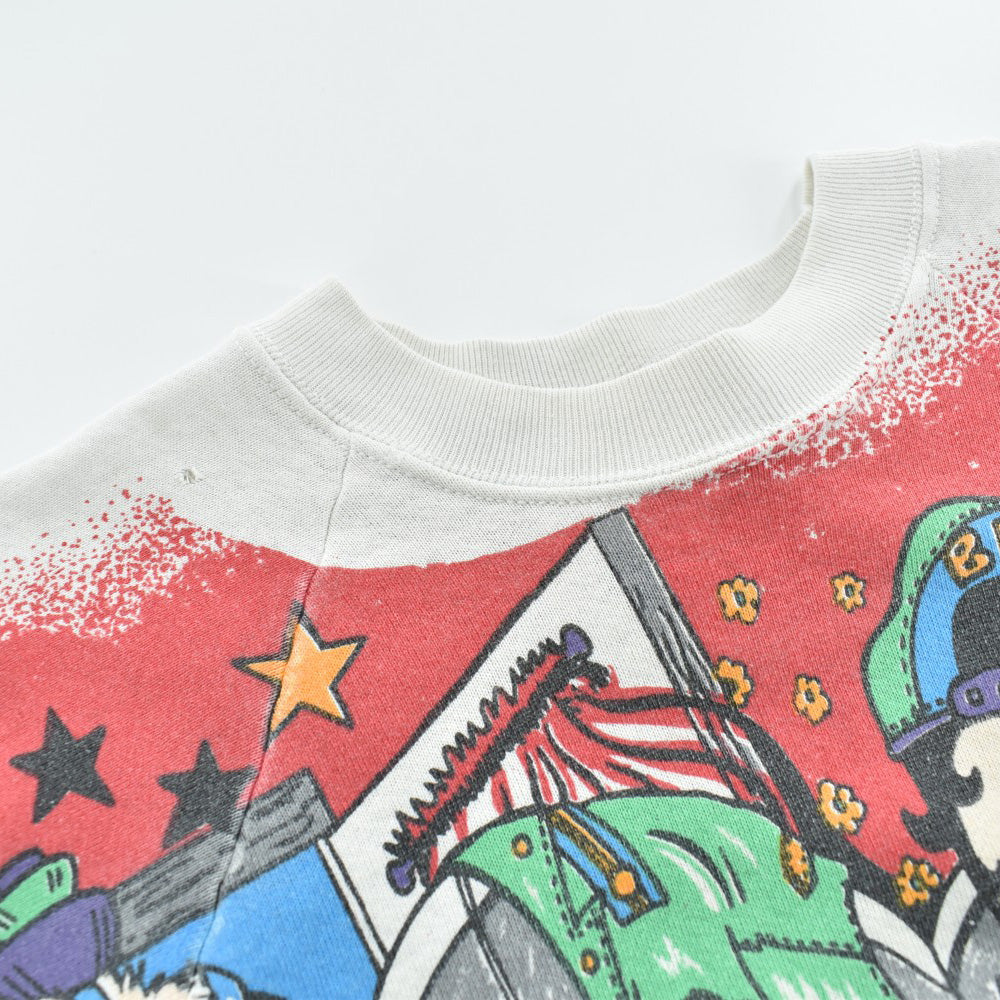 90's FREEZE Betty Boop "What's a girl to WEAR?" AOP スウェット 260313H