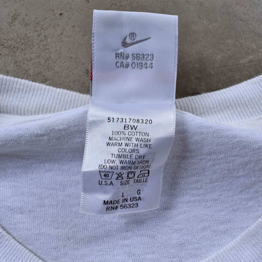 80’s NIKE AIR ワンポイントロゴ ロングスリーブTシャツ USA製 231009