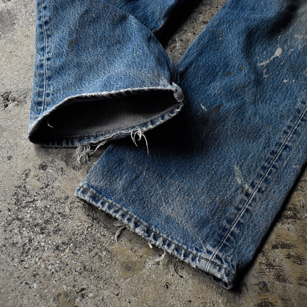 Y2K ボロ！ Levi's 501 デニムパンツ Euro製 240131H