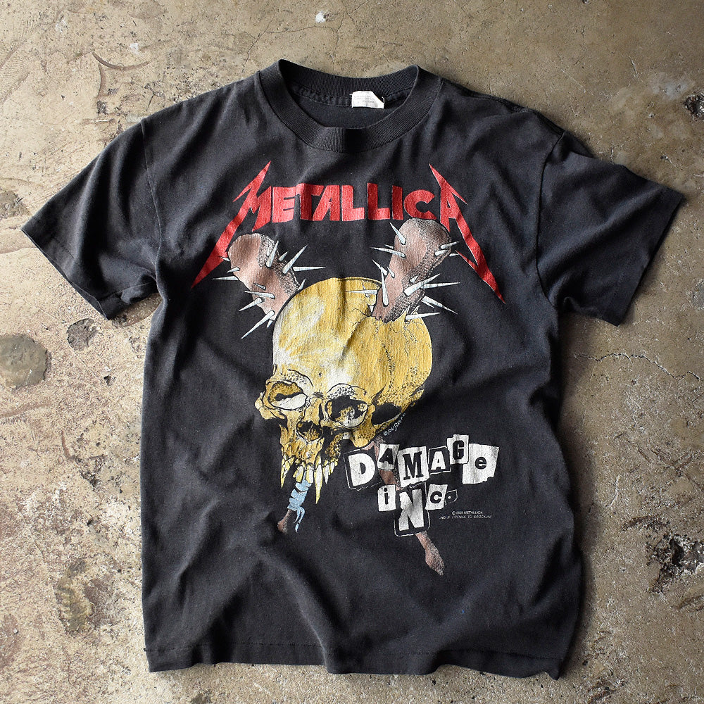 80's Metallica×Pushead “Damage Inc.” Tour Tシャツ 240416H