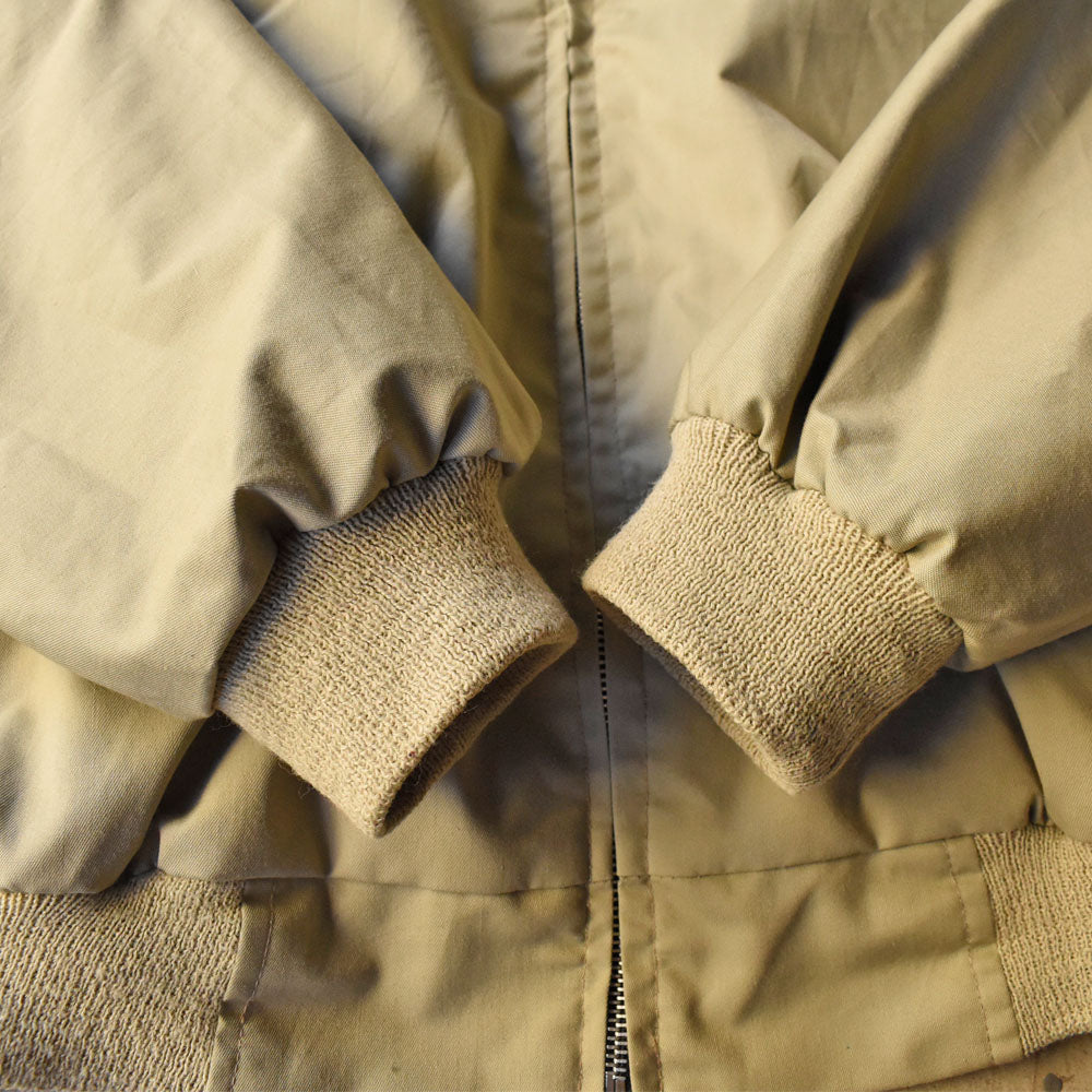 90’s Made in UK Harrington Jacket ベージュ×タータンチェックライナー 250930H