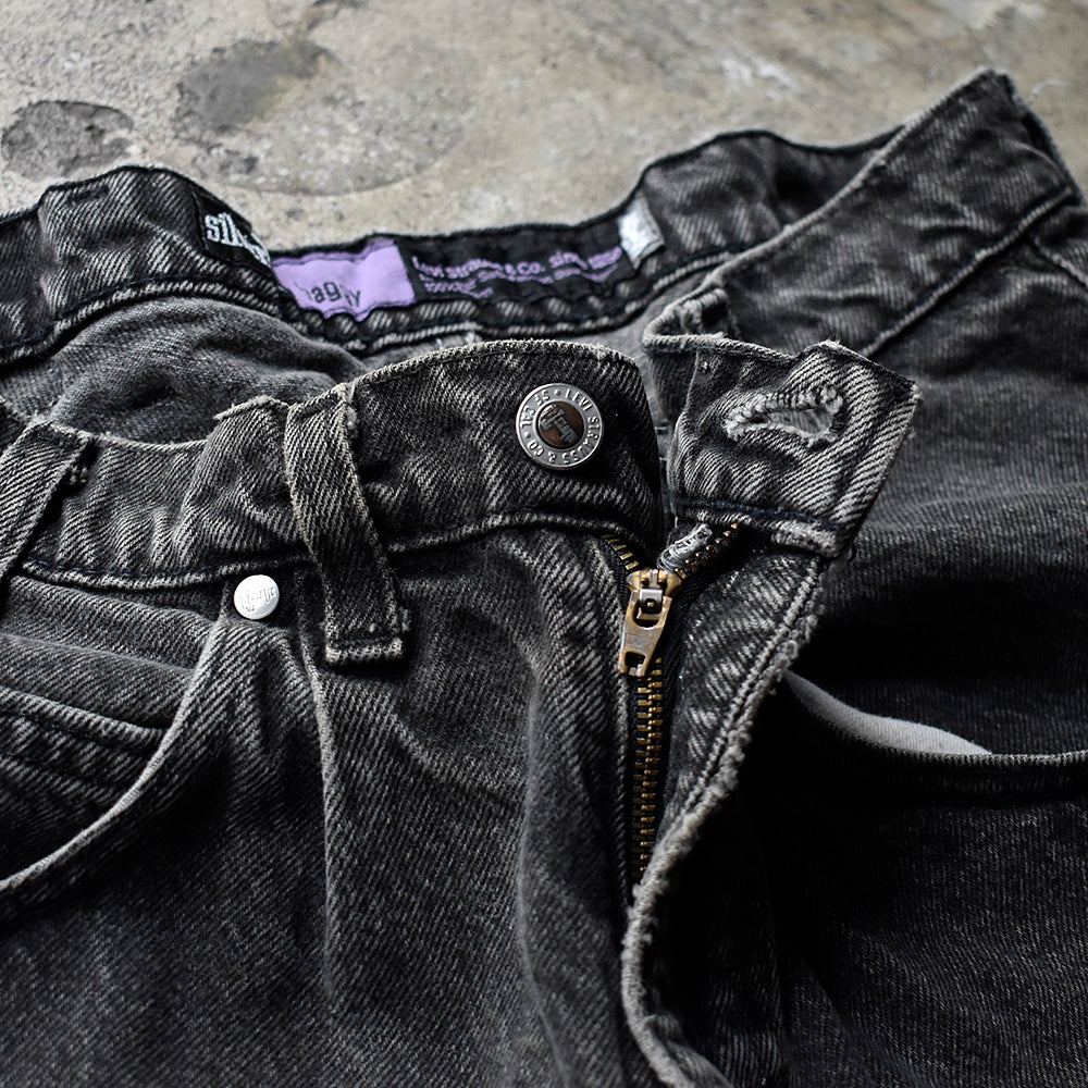 90's Levi's “Silver Tab” カットオフ バギー デニムパンツ USA製 240621H