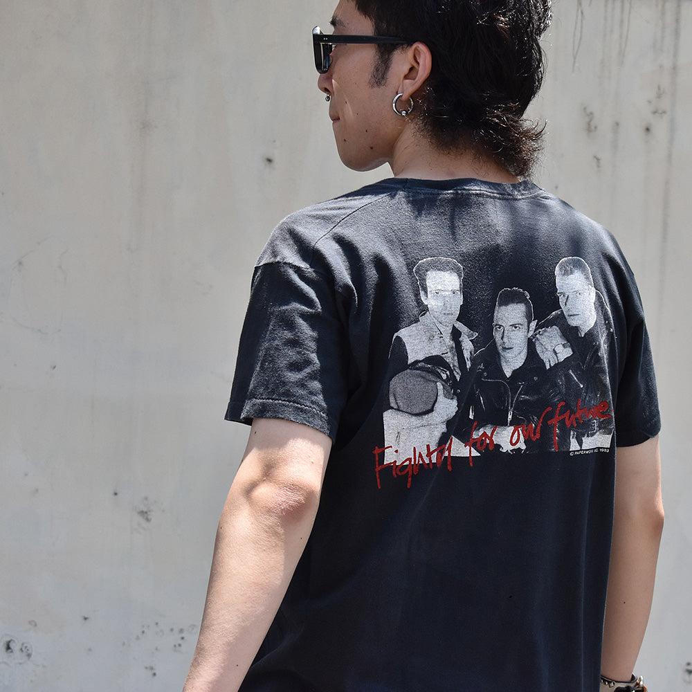 80's　The Clash/ザ・クラッシュ "INSTRUCTION OR DESTRUCTION" Tee　230710H