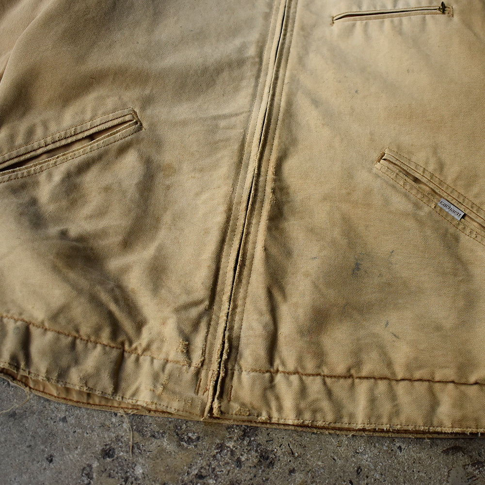 90's ダメージ！ Carhartt デトロイトジャケット ブランケットライナー 241226H