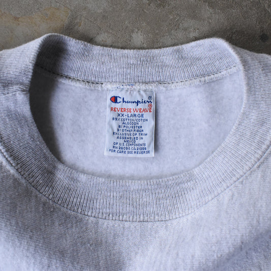 90’s Champion “COLBY LACROSSE 35” 3段プリント RWスウェット 250507