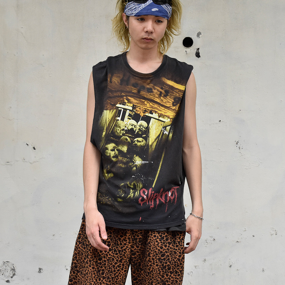 Y2K Slipknot  “All Hope Is Gone“ カットオフTシャツ 250628H