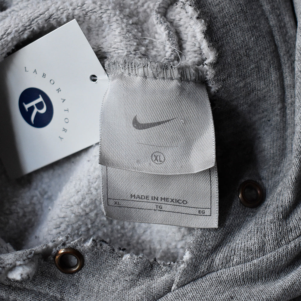 Y2K NIKE center small swoosh！カットオフパーカー 240925H