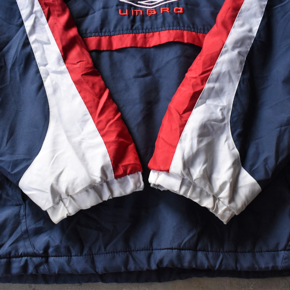 90’s UMBRO アノラックパーカー トリコロールカラー 251111H