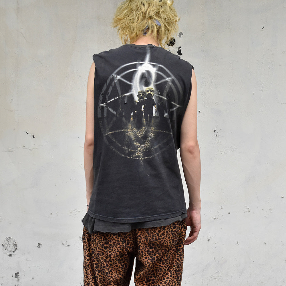 Y2K Slipknot  “All Hope Is Gone“ カットオフTシャツ 250628H
