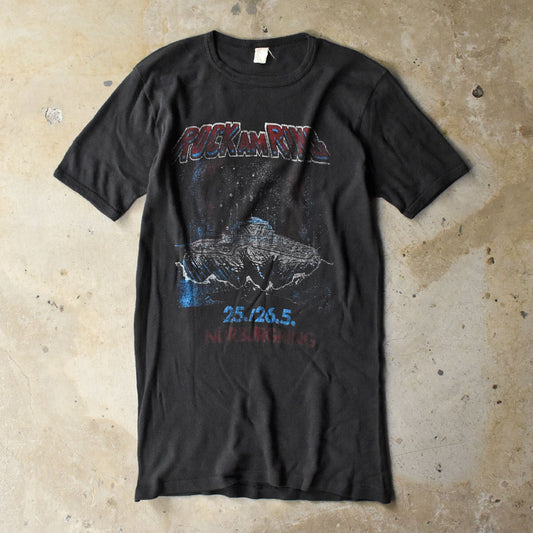 80’s “ROCK AM RING” U2/Huey Lewis&The News/REO Speedwagon... ロックフェス Tシャツ 250923H