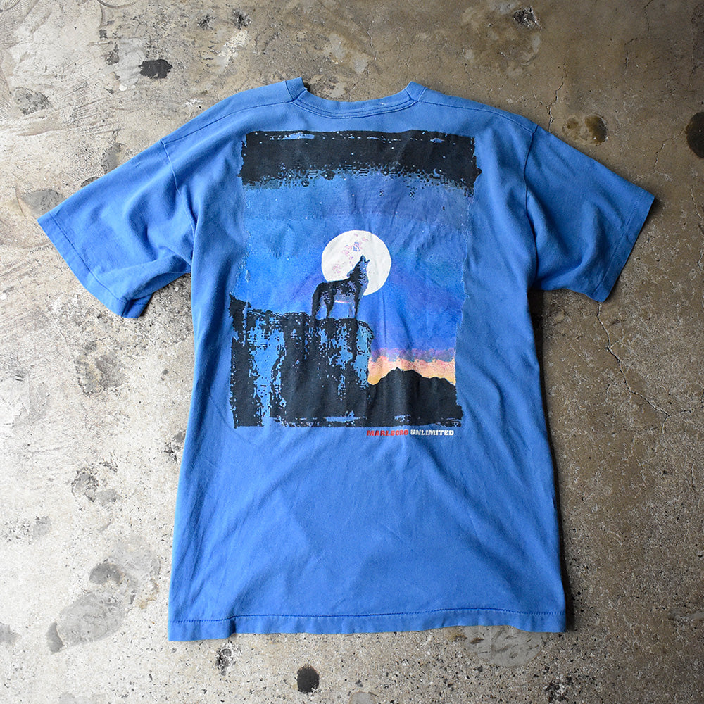 90's Marlboro “Marlboro UNLIMITED“ ポケットTシャツ USA製 250604H