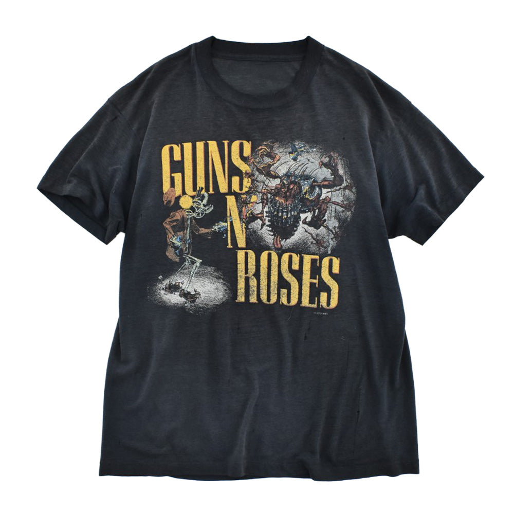 80's Guns N' Roses "APPETITE FOR DESTRUCTION" 発禁 ロックTシャツ 260825H