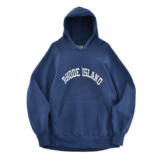 90's Lee リバースタイプ “RHODE ISLAND” フーディ ナス紺 USA製 260512H