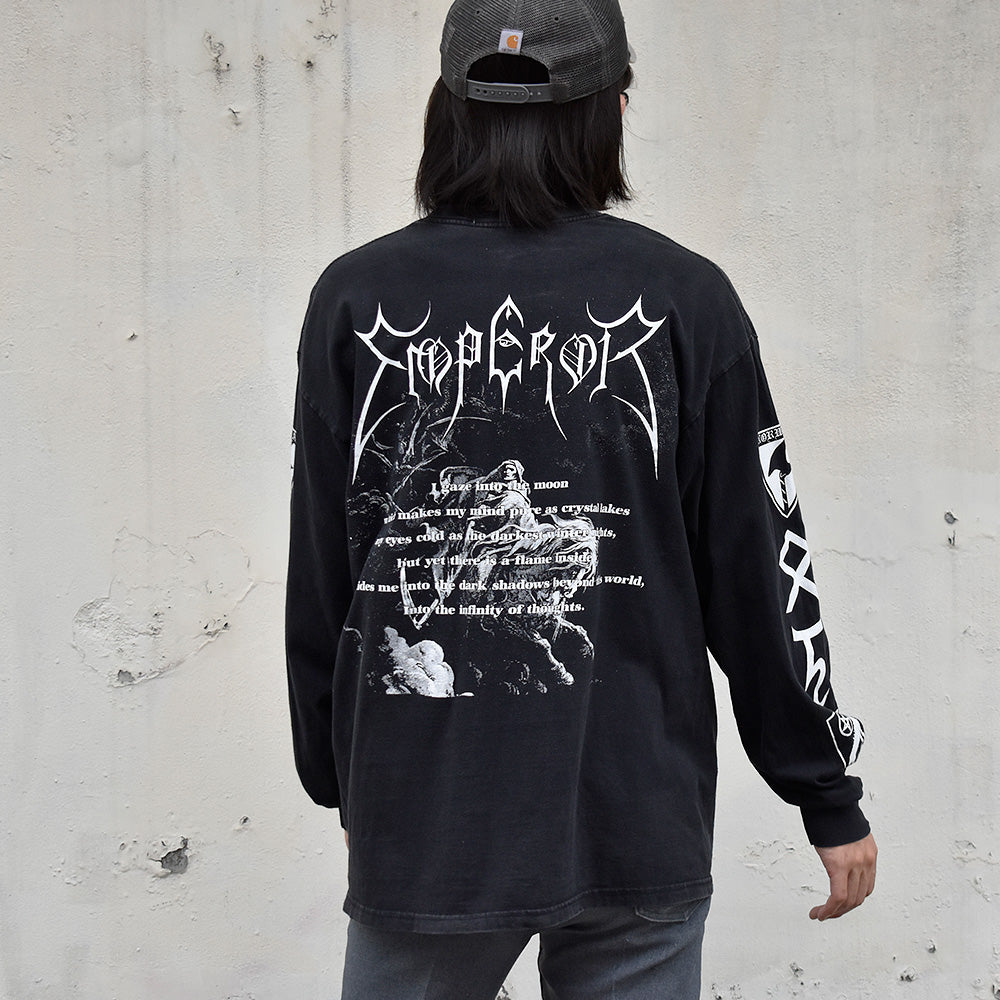 Y2K Emperor "Emperor" ロングスリーブTシャツ 240607H