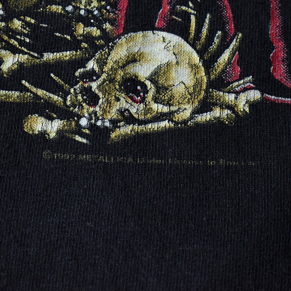 90's Metallica×Pushead “The Unforgiven“ Tシャツ 240606H