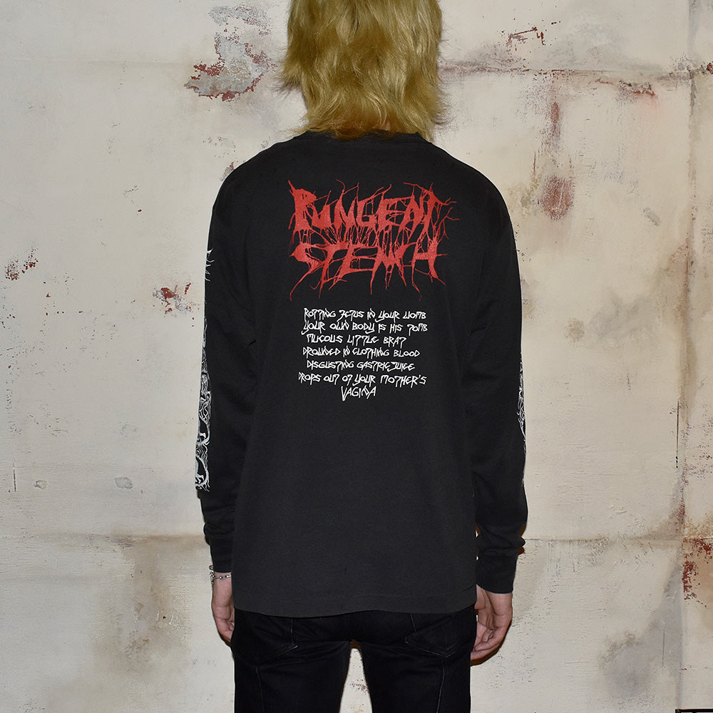 90's Pungent Stench “Pungent Stench” ロングスリーブTシャツ 250627HTJ3
