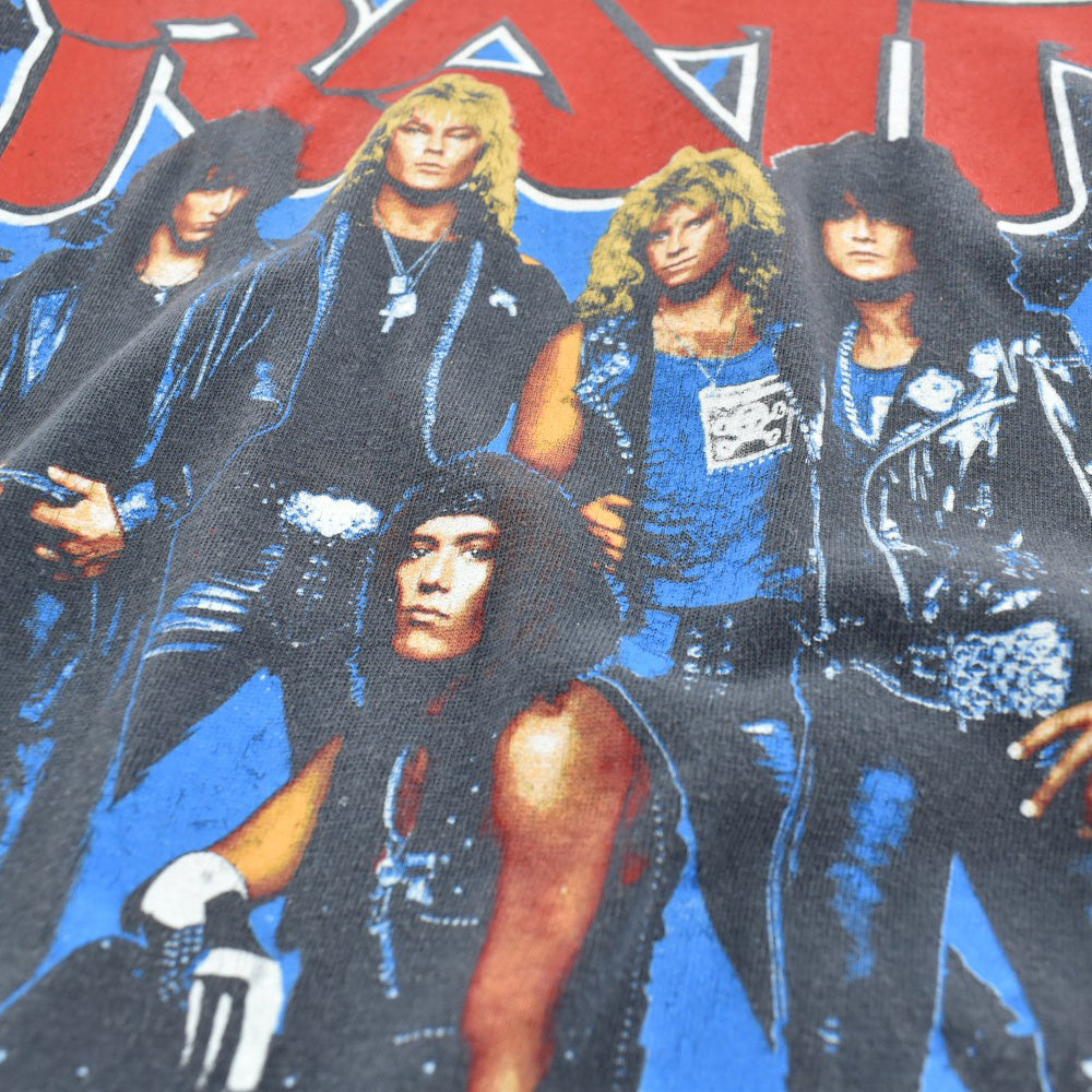 80's RATT "Reach for the Sky / City to City World Tour 1989" グラムメタル ロックTシャツ 260710H