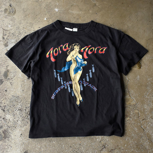 80's TORA TORA “SURPRISE ATTACK“ Tour ロック Tシャツ 250717H