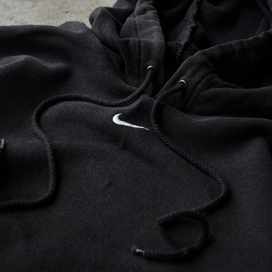Y2K NIKE “center small swoosh“ ブラック! パーカー 250610H