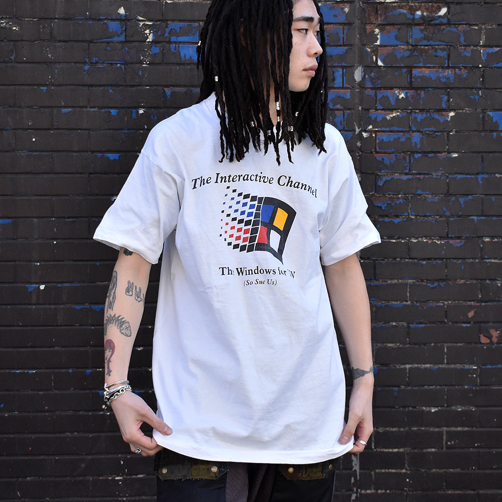 90's Microsoft “Windows” 企業Tシャツ 240118H
