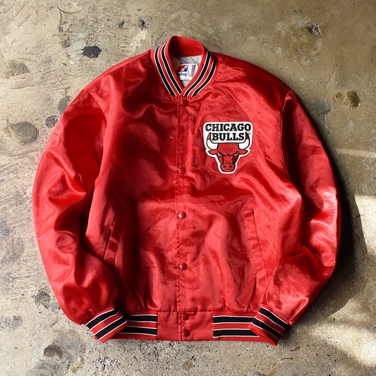 80’s~ Swingster NBA “Chicago Bulls” ナイロンジャケット USA製 250221