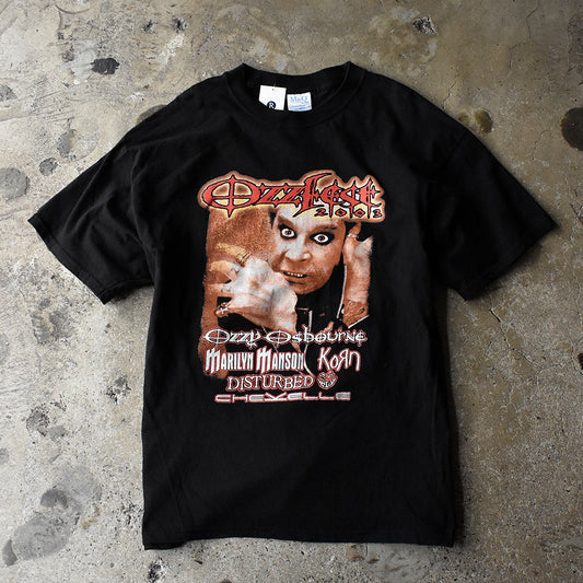 Y2K Ozzy Osbourne "Ozzfest 2003" フェス ロック Tシャツ 250803H