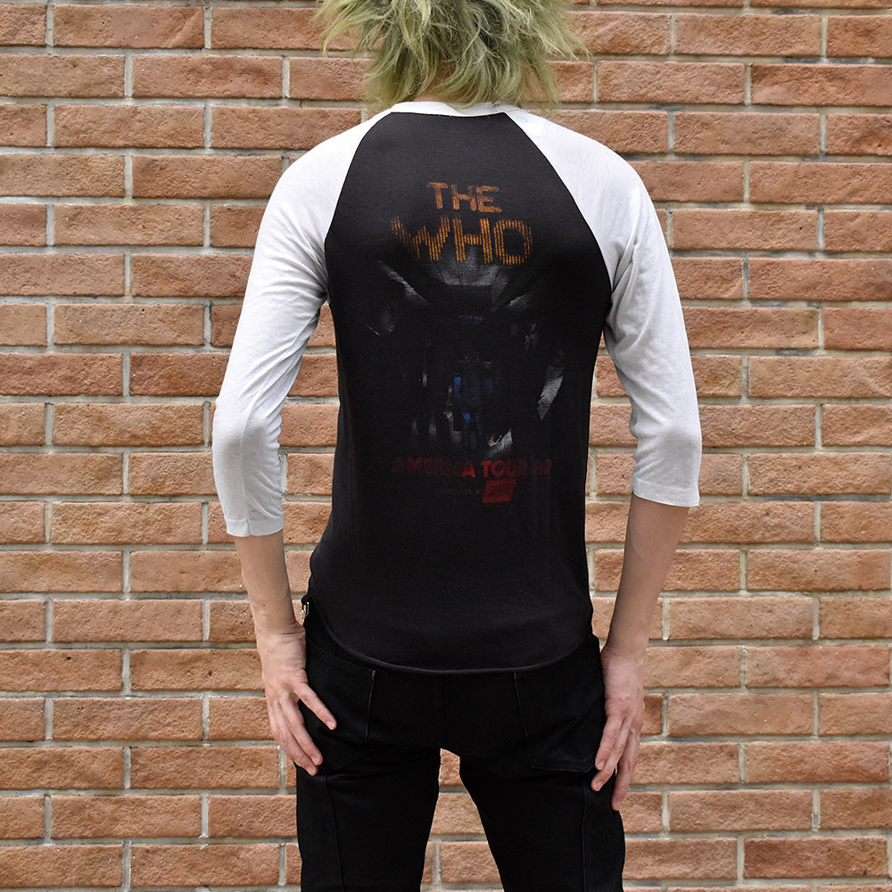 THE WHO AMERICAN TOUR '82 ラグランバンドTシャツ | CUSTOM