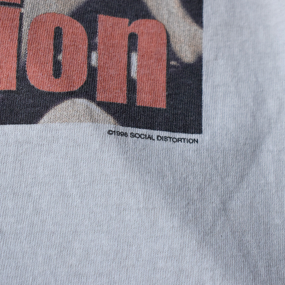 90's  rare！ Social Distortion ロングスリーブTシャツ 240604H