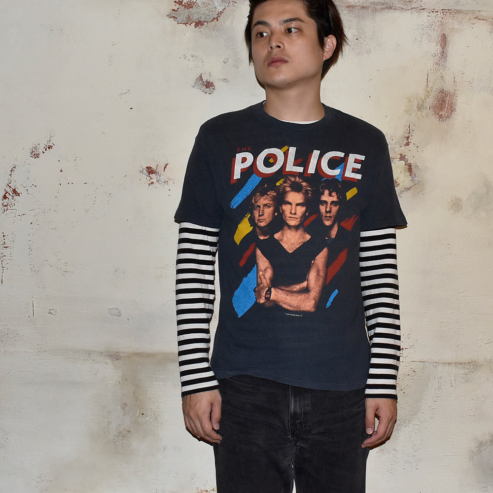 80's The Police “Synchronicity” North America 1983 Tour Tシャツ 250627H