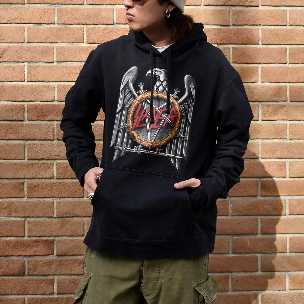 Y2K Slayer “Silver Eagle” パーカー 231206H