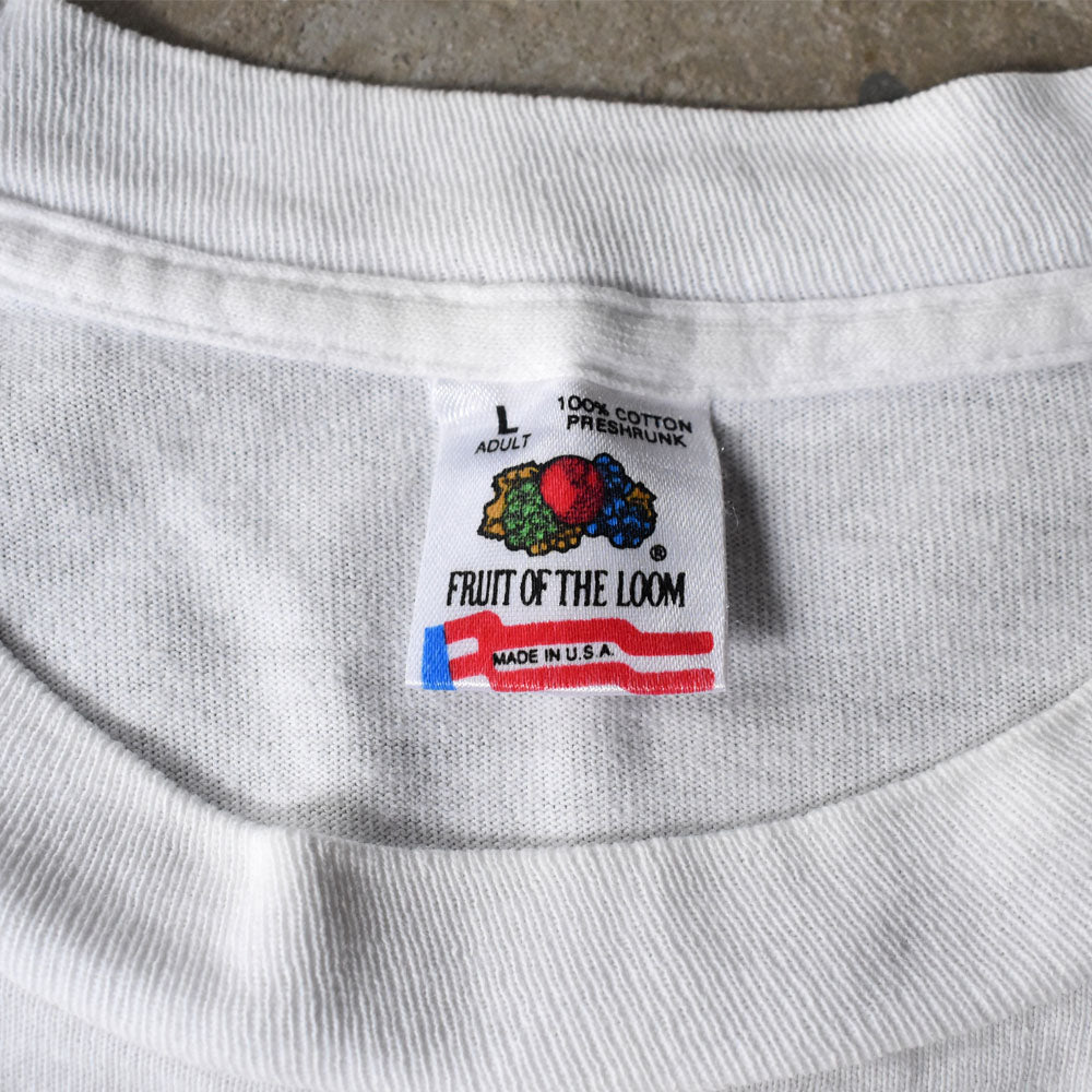 90’s  Looney Tunes “HELP SAVE THE PLANET, OR C'est fini, tout le monde” キャラクター メッセージ Tシャツ USA製 250926H