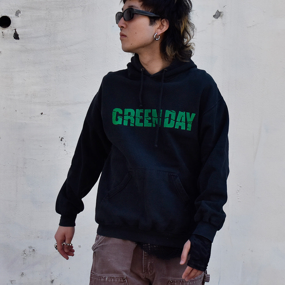 Y2K Green Day “American Idiot” パーカー 231122H