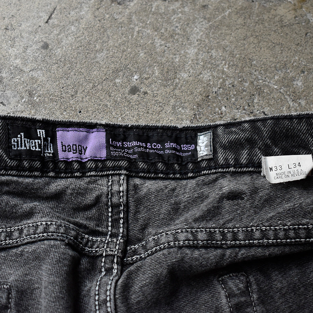 90's Levi's “Silver Tab” カットオフ バギー デニムパンツ USA製 240621H