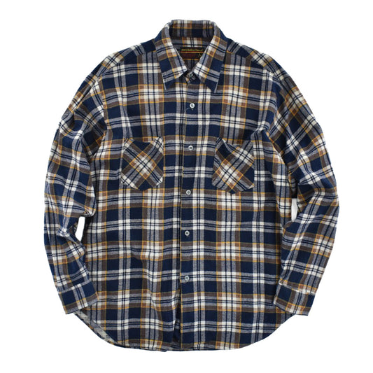 70's Montgomery Ward ライトフランネルシャツ 260327H