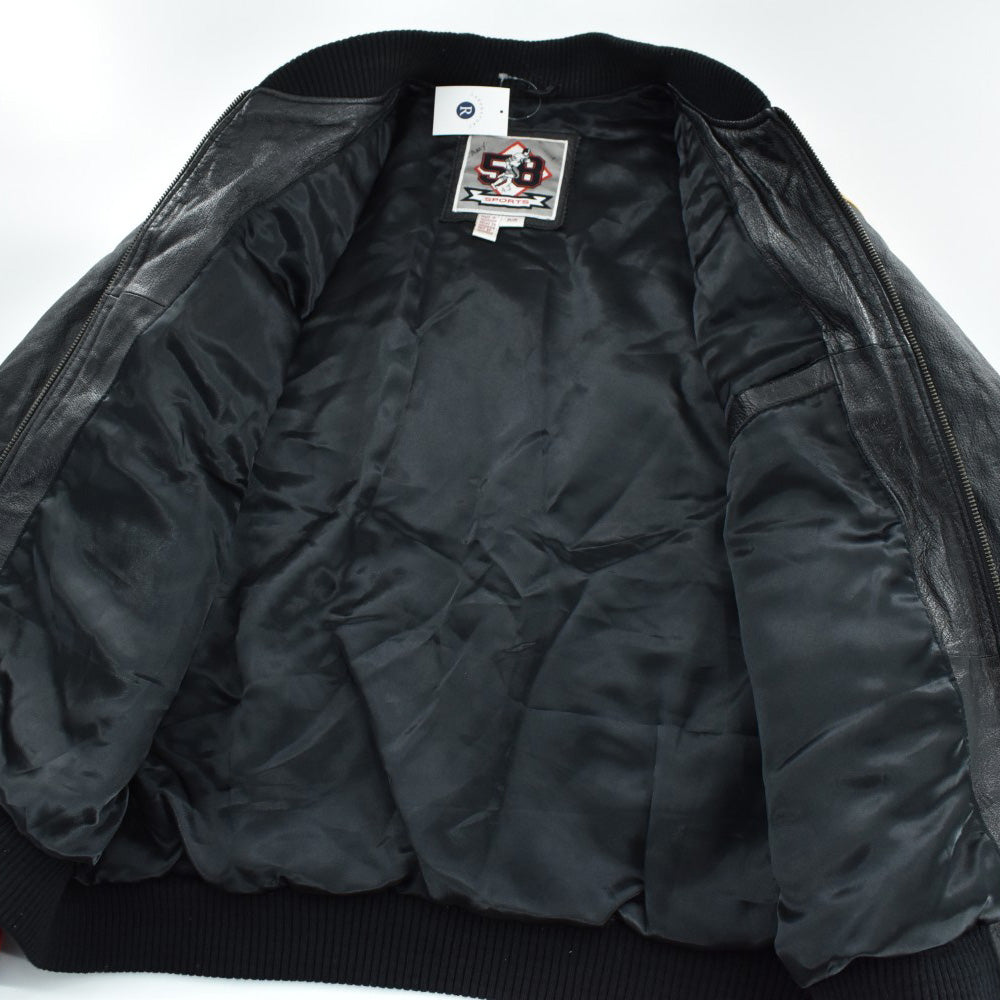 90’s 58 SPORTS NFL "Kansas City Chiefs" レザージャケット 261023H