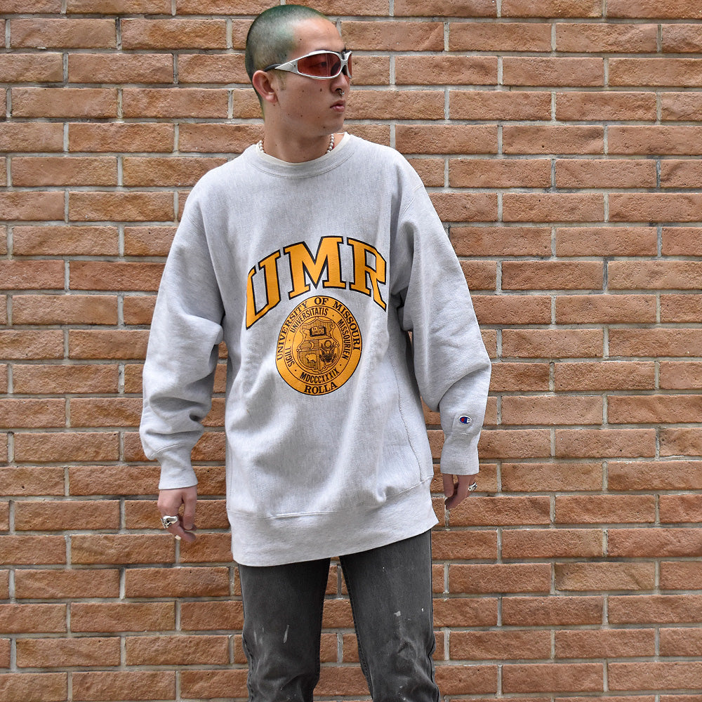 90's Champion “UMR” RWスウェット USA製 250203H