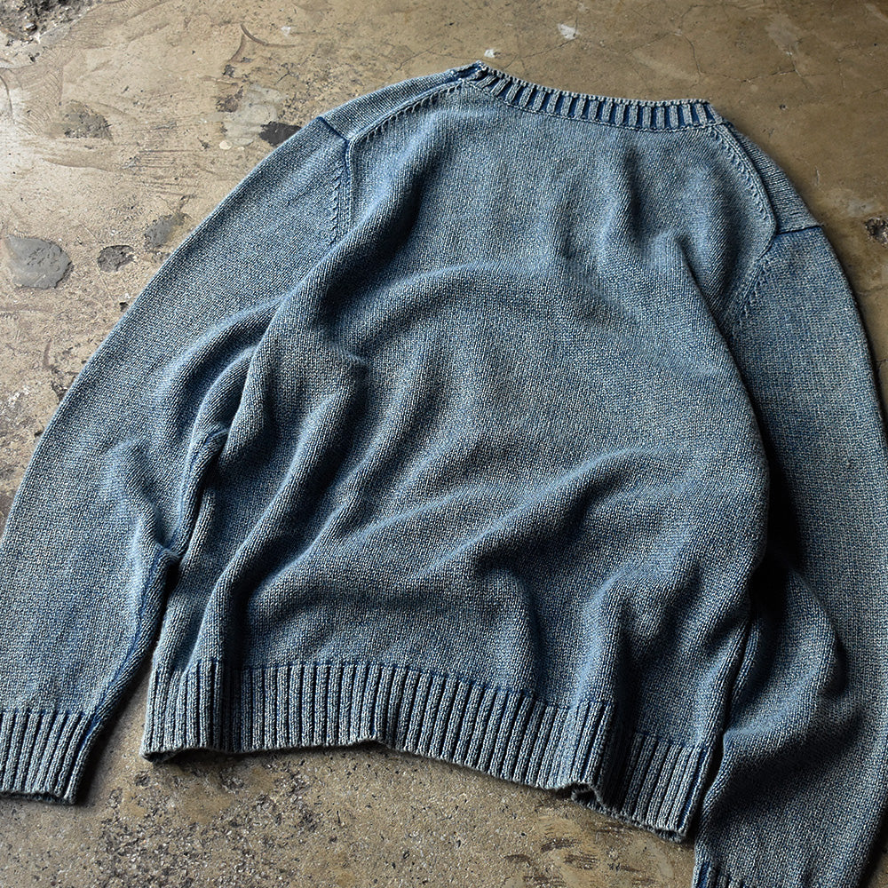 90's～ The J. Peterman Company インディゴニット 241010H