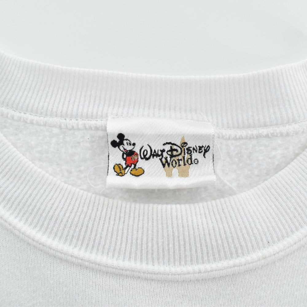 90's Walt Disney World "Magic Kingdom" 両面プリント キャラクタースウェット 260731H