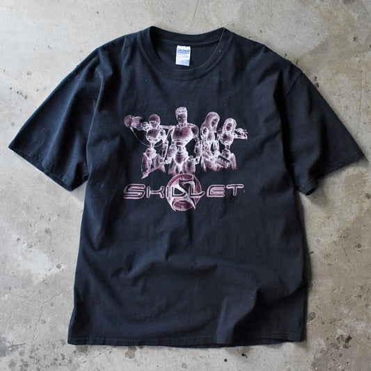 Y2K SKILLET “Cyborg Members” ロック Tシャツ 250802