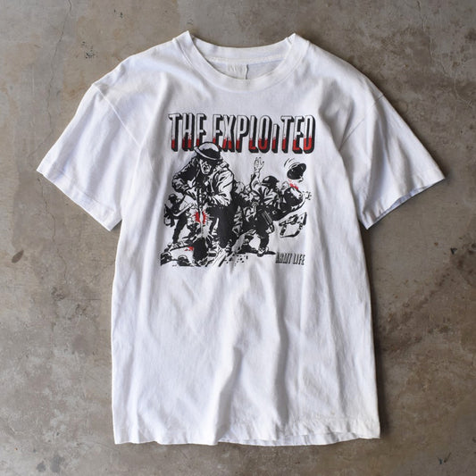 80’s THE EXPLOITED “ARMY LIFE” パンク ロック Tシャツ 251226H
