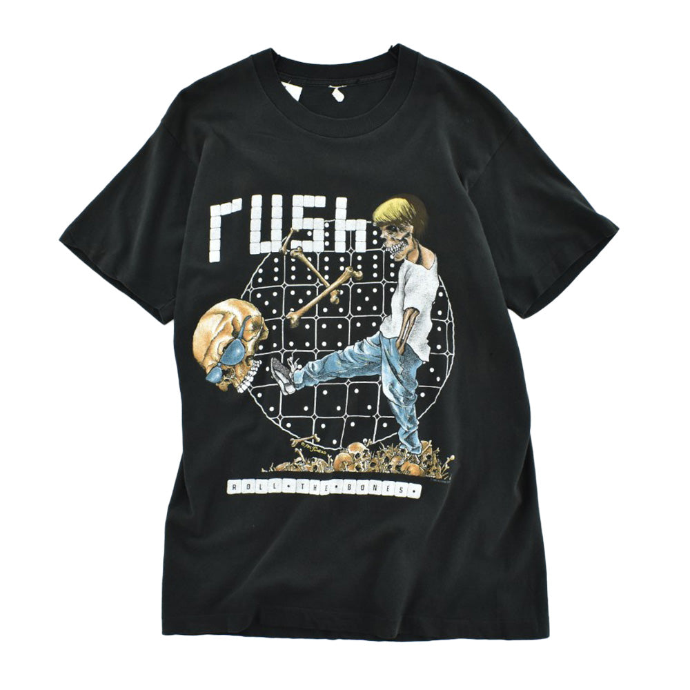 90’s RUSH × Pushead “Roll The Bones” ロックTシャツ 260529HFK2