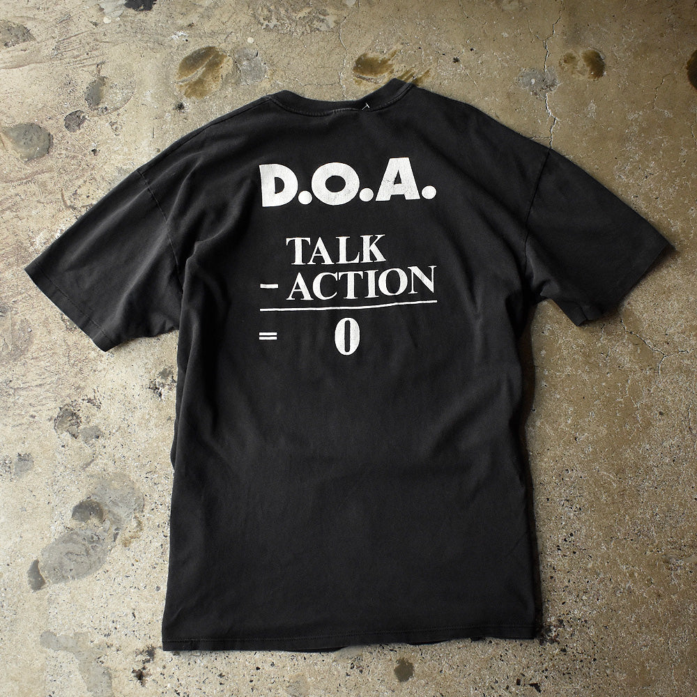 90's D.O.A. “Murder“ ロック Tシャツ 250707H – LABORATORY®