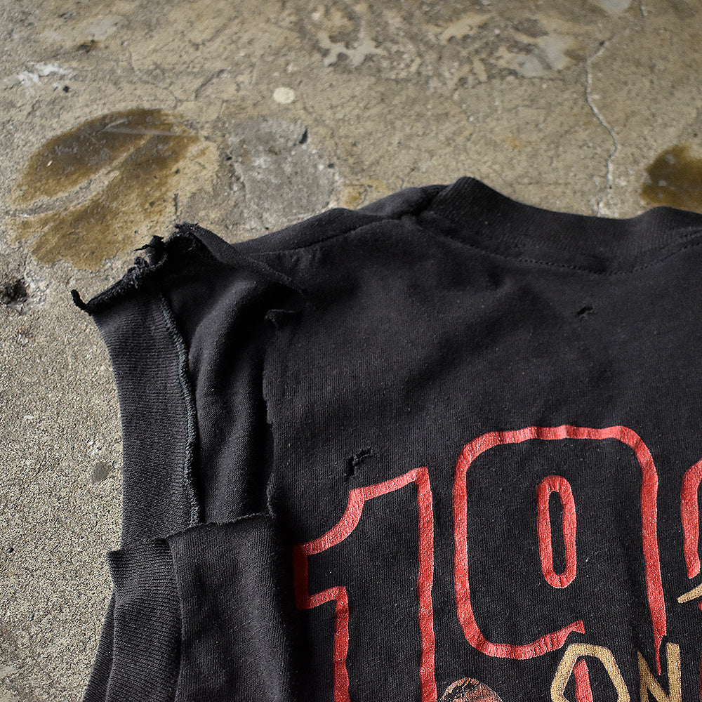80's AC/DC “Fly on the Wall“ 1985 Tour ノースリーブ ロック Tシャツ 250808H